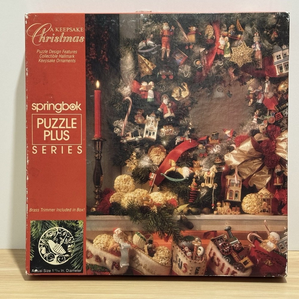 Springbok Keepsake Christmas 500 Piece Jigsaw Puzzle Hallmark 24" x 18" XZL3443